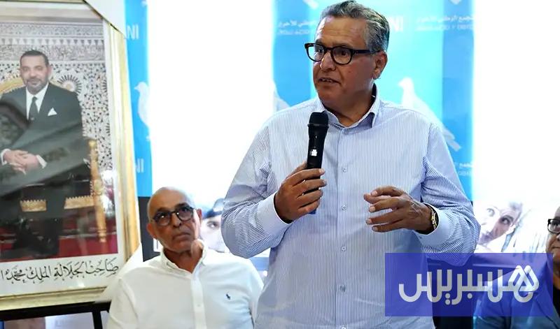 أخنوش وإعادة بناء الحوز أخنوش وإعادة بناء الحوز