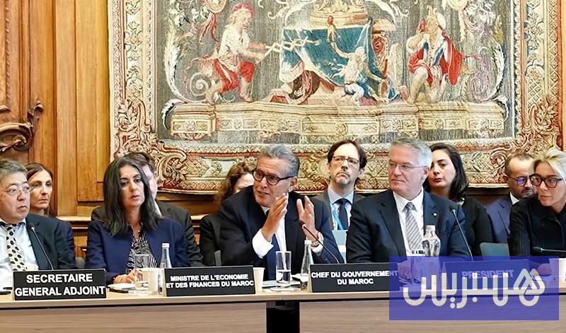 الملك محمد السادس 19 أخنوش يستعرض أوراش المغرب