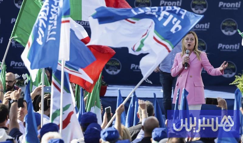 ميلوني تسجل رقما قياسيا في الحكم ميلوني تسجل رقما قياسيا في الحكم