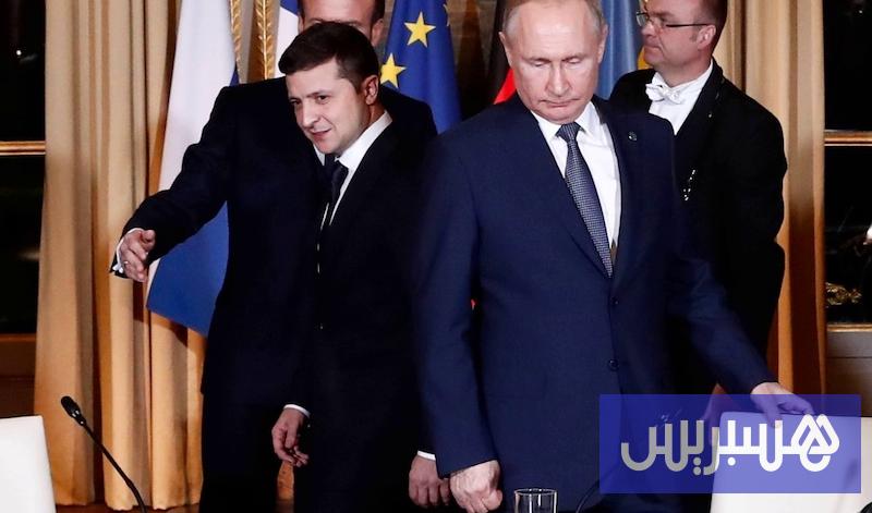 بوتين 18 عقد لقاء بوتين وزيلينسكي