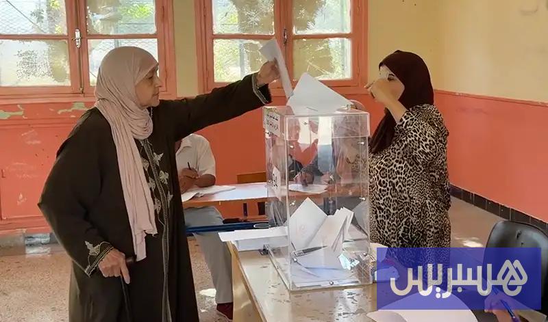 أجواء يوم الاقتراع بالبيضاء أجواء يوم الاقتراع بالبيضاء