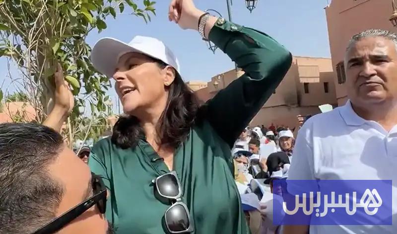 المنصوري تشعل شوارع مراكش المنصوري تشعل شوارع مراكش