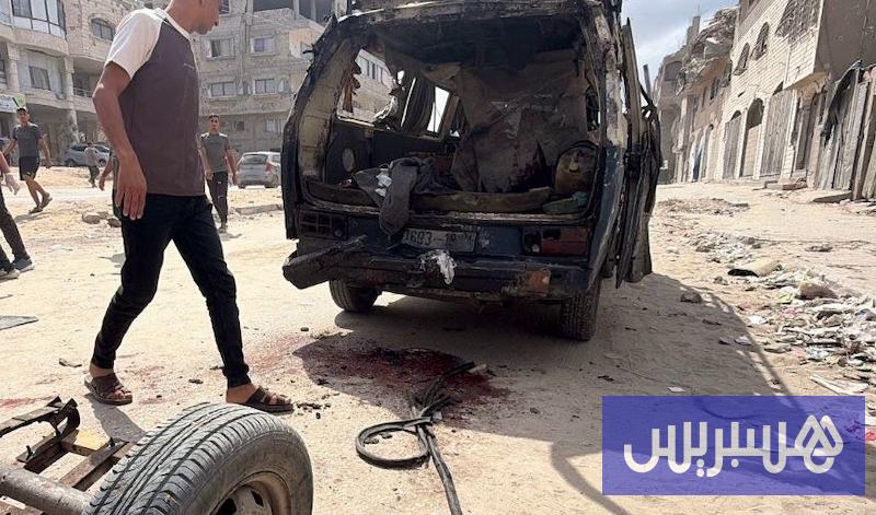 فلسطين 18 مقتل خمسة فلسطينيين في غارة جوية