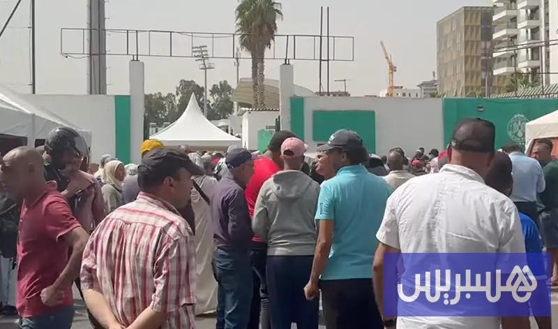 جنازة والد سفيان رحيمي جنازة والد سفيان رحيمي