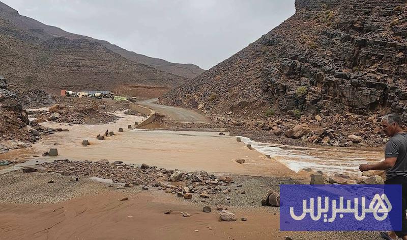 أمطار تنعش واحات الجنوب الشرقي