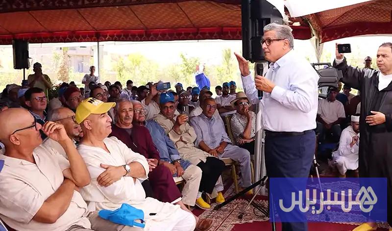 أخنوش: تافراوت صنعت بدايتي أخنوش: تافراوت صنعت بدايتي