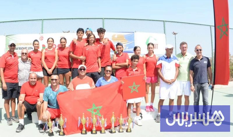 التنس المغربي يتألق في بطولة إفريقيا التنس المغربي يتألق في بطولة إفريقيا