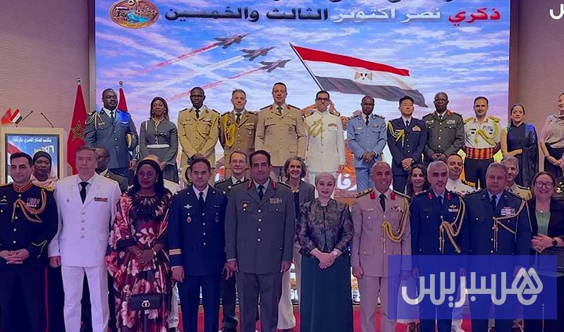 سفارة مصر تحتفل بذكرى أكتوبر سفارة مصر تحتفل بذكرى أكتوبر