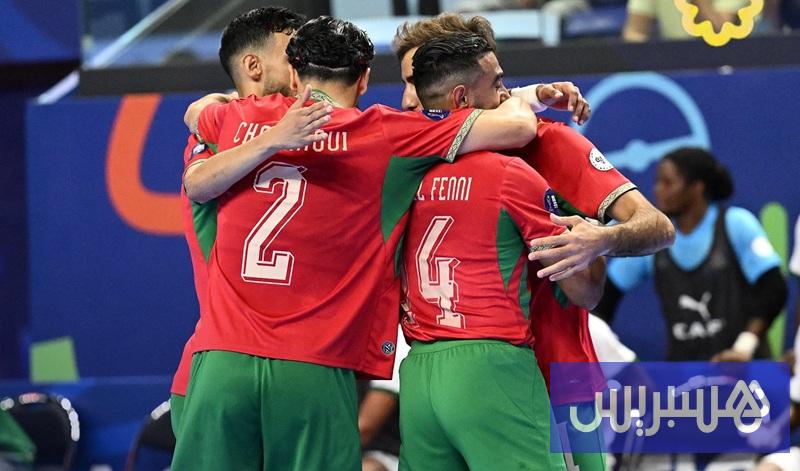“أسود القاعة” يدكون شباك زامبيا بسباعية ويبلغون نصف نهائي “الكان” “أسود القاعة” يدكون شباك زامبيا بسباعية ويبلغون نصف نهائي “الكان”