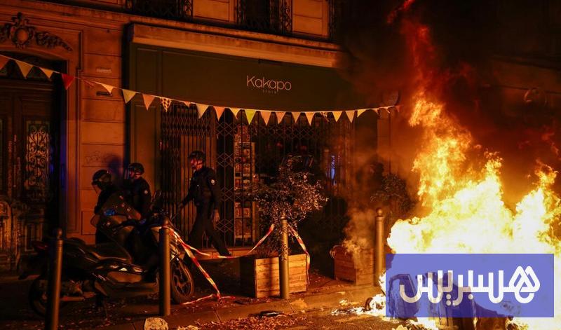 الشرطة الفرنسية توقف 1314 شخصا الشرطة الفرنسية توقف 1314 شخصا