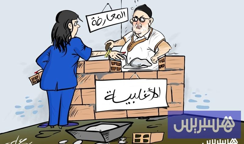 محاصرة المعارضة محاصرة المعارضة