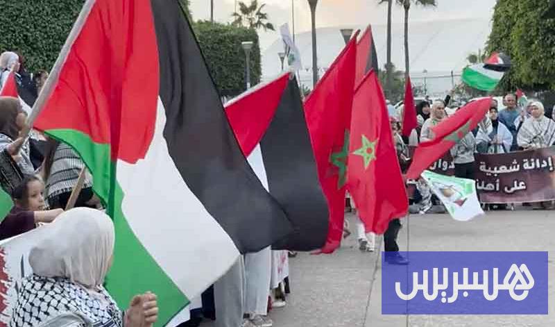 القضية الفلسطينية 19 الدار البيضاء تتضامن مع غزة