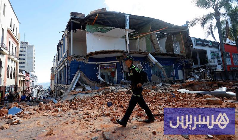 زلزال قوي بشدة 7.6 درجات يهز بنما زلزال قوي بشدة 7.6 درجات يهز بنما