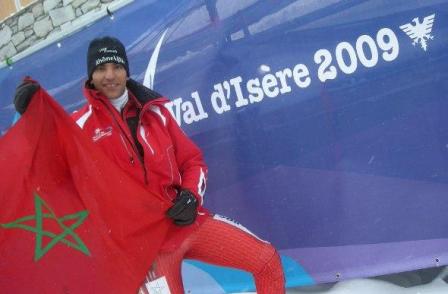 سمير عزيماني يمثل المغرب في الأولمبياد الشتوي بفانكوفر