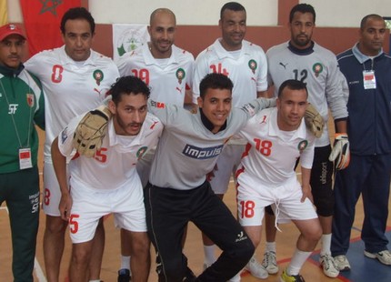 المغرب يسحق الجزائر بـ7-0 في الكرة الخماسية