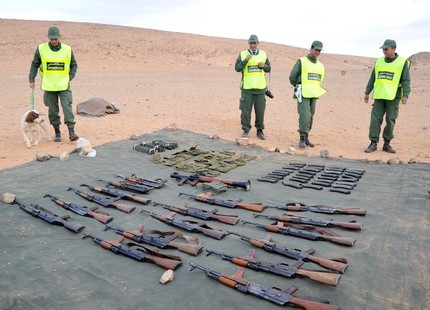 البوليساريو تنفي اكتشاف أسلحة خلية أمغالا
