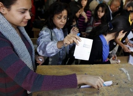 غالبية المصريين صوتوا بنعم للتعديلات الدستورية