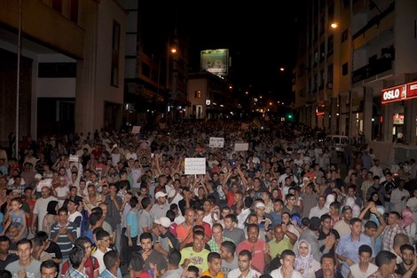 مسيرات 20 فبراير بطنجة تواصل تحطيم الأرقام القياسية