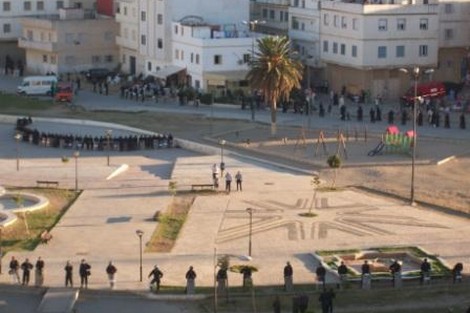 إنزال أمني كثيف بطنجة و20 فبراير تتجنب المواجهة