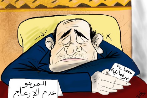 فايسبوكيون مغاربة يرفعون شعار "الشعب يريد إيقاظ النوّاب"