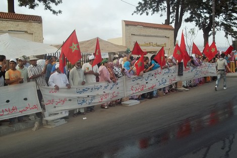 مركز حقوقي يُطالب بالإفراج عن معتقلي احتجاجات "سهب القايد"