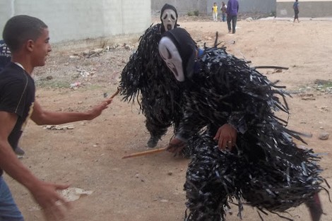 "بوجلود" .. "أسطورة" تراثية تتحول إلى "كابوس"