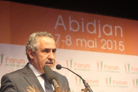 أجبالي يستعرض تجربة مجلس الجالية المغربية أمام الإيفواريين