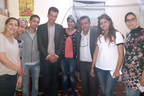"تنوير" تزور شيماء رفضا لـ"قضاء الشارع"