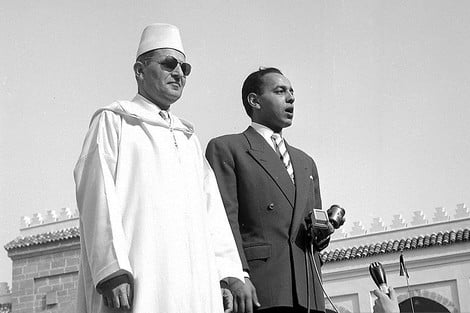 يوم خطب الملك محمد الخامس في مهرجان نقابي سنة 1960
