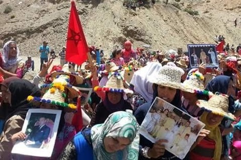 مواطنون يحتجون ضد نزع الدولة لملكيات أراضيهم بإقليم الحسيمة