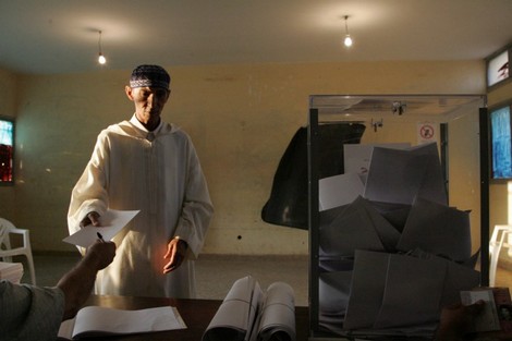 45 % .. نسبة التصويت النهائية في اشتوكة