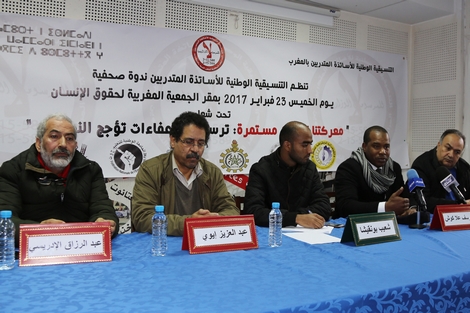"أساتذة الغد" يتهمون حكومة بنكيران بالتبخيس ويتوعدونها بالتنكيس