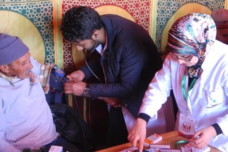 حملة طبية تستهدف مرضى ضواحي خريبكة