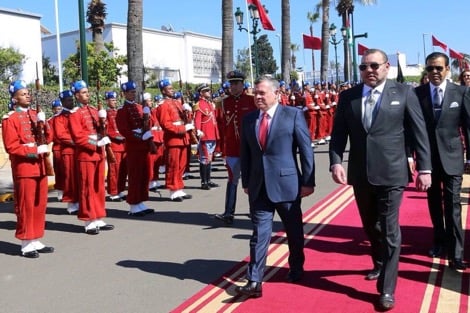 ملفات السياسة والاقتصاد تجمع عاهلي المغرب والأردن في الرباط