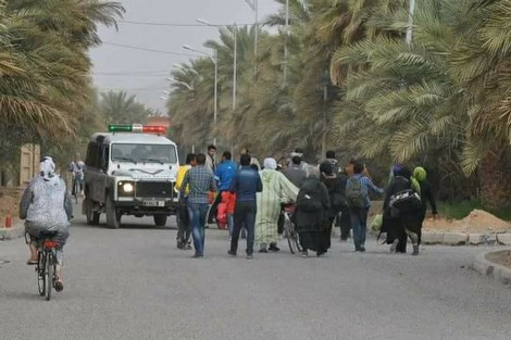 المغرب يشجب "التصرفات اللا إنسانية" للجزائر حيال نازحين سوريين
