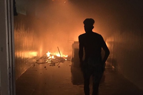 حريق يندلع في مدرسة للتعليم العتيق بسيدي إفني