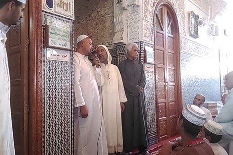 فرنسيّ يُشهر إسلامه في مسجد بمدينة الجديدة