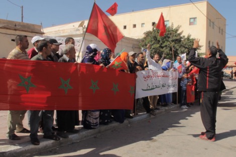 سكان "أطلس" يحتجون من أجل سكن لائق بالداخلة‎