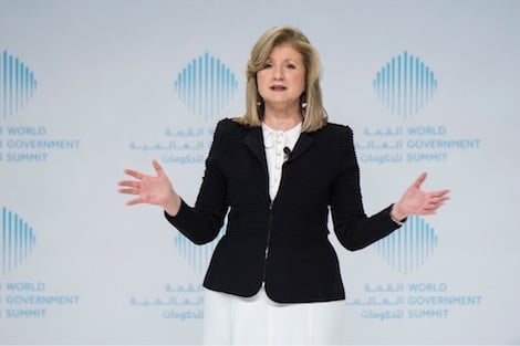 أريانا هافينغتون: تحمل الإرهاق لا يعني النجاح في الحياة المهنية