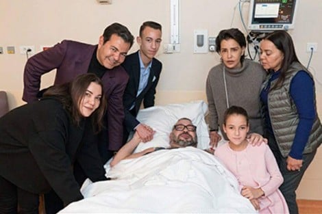 الملك محمد السادس يجري عملية ناجحة بمصحة القصر في الرباط