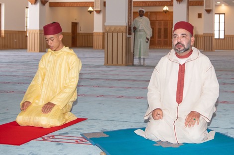 الملك محمد السادس يدشن "مسجد الأميرة للاّعبلة"