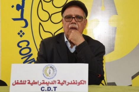 الزاير يخلف الأموي أقدم زعيم نقابي في المغرب