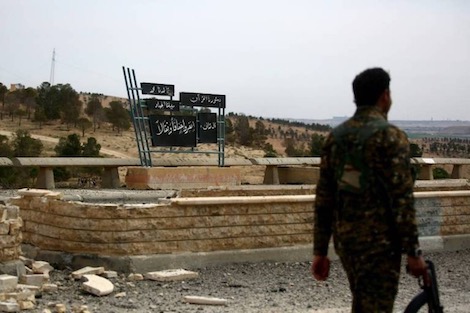 كيلومتران مربّعان فقط عند "داعش" في سوريا