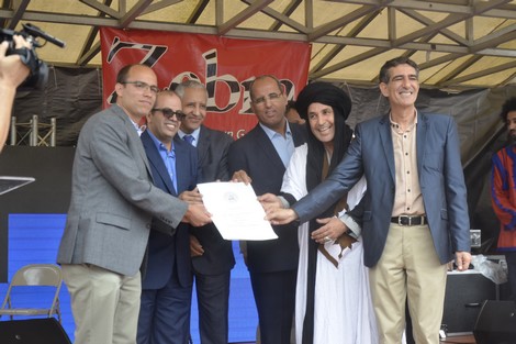 وفد مغربي ينثر عبق وتقاليد زاكورة في أرجاء "ألكسندريا" الأمريكية