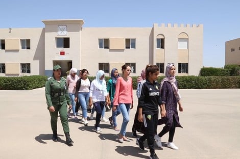 ثكنة الفوج الأول لسرايا الخيّالة بوجدة تحتضن عشرات المجندات