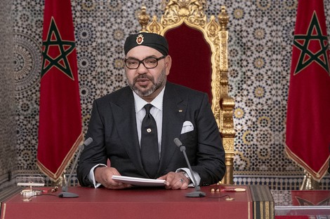 الملك يوجه غدا الثلاثاء خطابا إلى الشعب المغربي