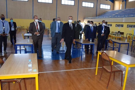 ميدلت تستعد لامتحانات "الباك" في زمن الجائحة
