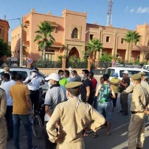 منع وقفة احتجاجية للجبهة الاجتماعية بدمنات