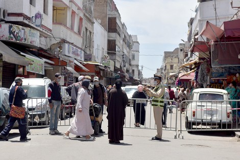 كورونا تغلق منطقة "المشروع" في الدار البيضاء