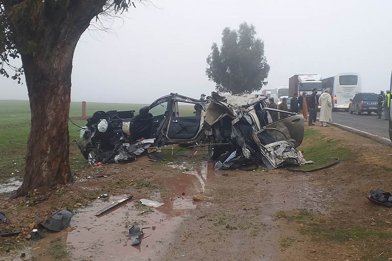 مصرع أربعة أشخاص في حادثة سير نواحي آسفي
